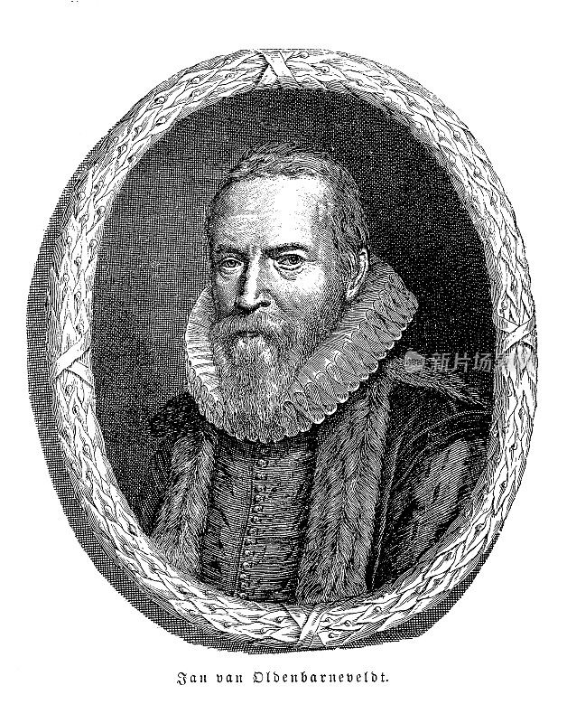 Jan van Oldenbarneveldt(1547-1619)，荷兰政治家